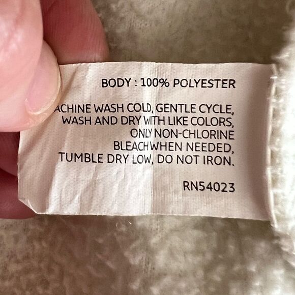 Old Navy Women’s L Full Zip Fleece Jacket - Picture 5 of 5